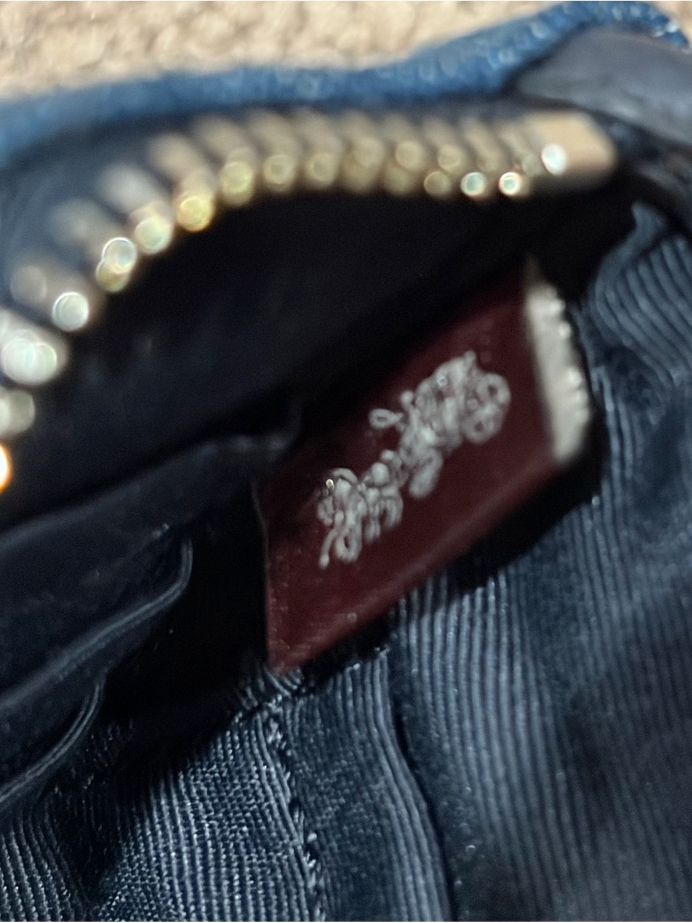 Coach Large Wristlet Denim Hawaii Surf Embroidered Patch with Matching Card Case - Picture 7 of 9